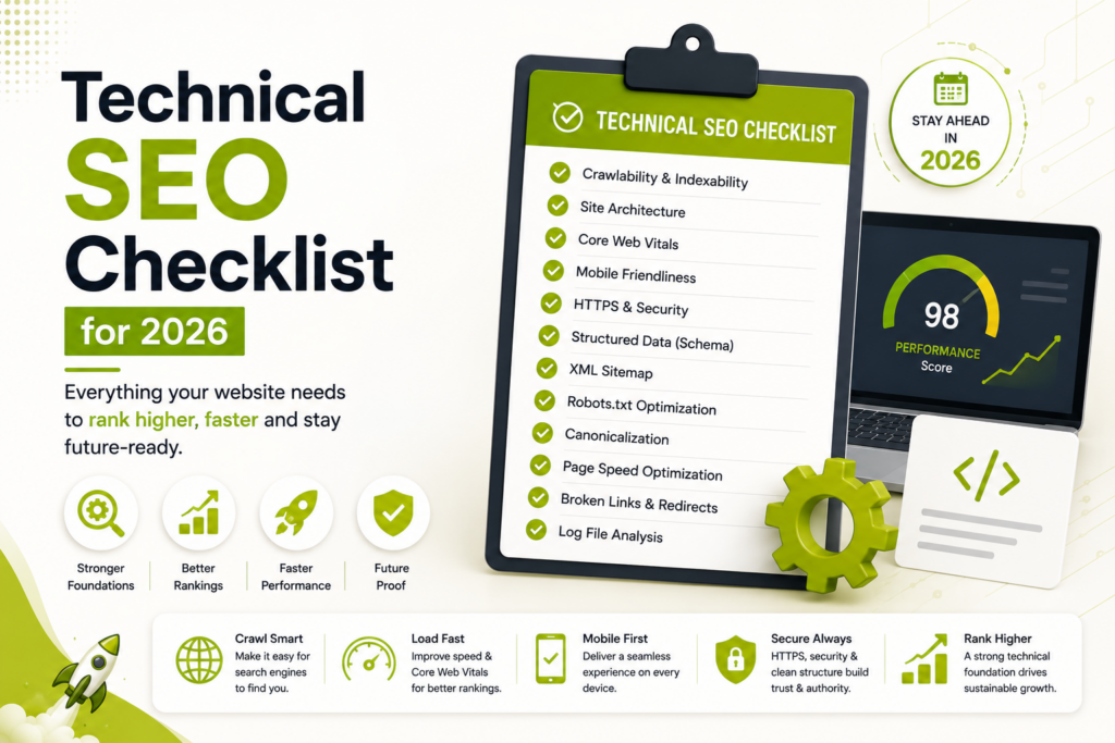 Technical SEO checklist for 2026