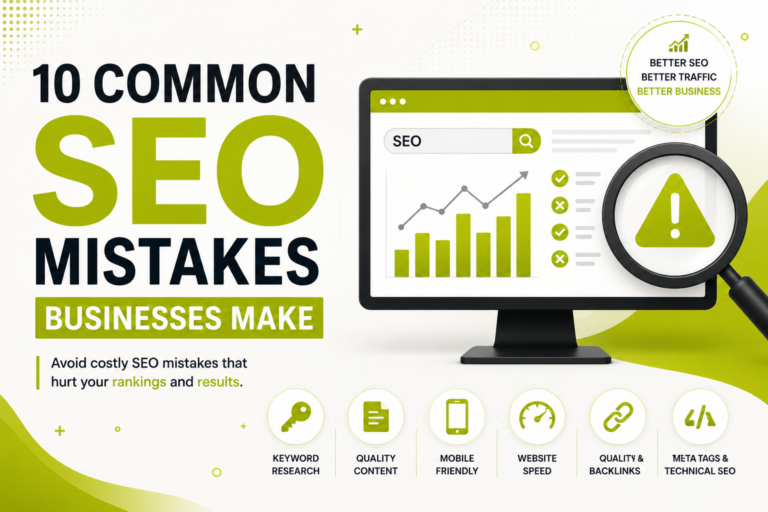 10 common SEO mistakes businesses make