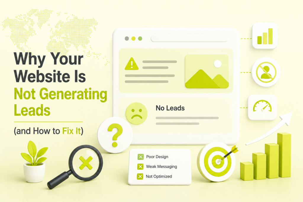 Why your website isn't generating leads