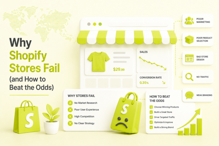 Shopify store success and failure tips