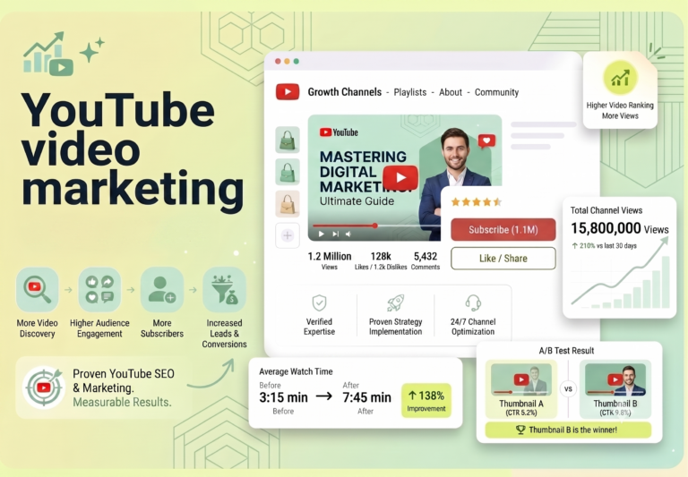 YouTube video marketing services