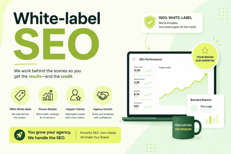 White-label SEO services that grow your agency under your own brand