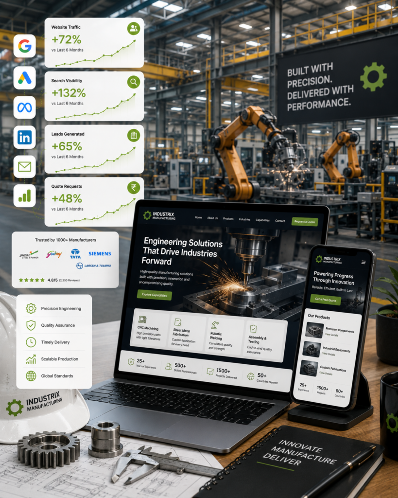 Manufacturing Industry Seo Service
